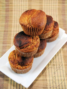 Muffins integrales de mijo y miel (5)