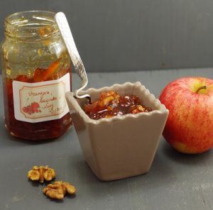 CONFITURE DE POMMES AU CARAMEL & NOIX – Come conmigo