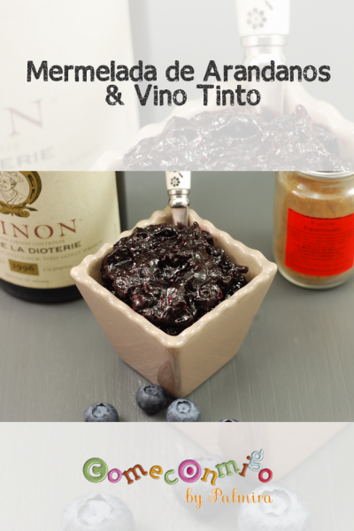 Mermelada de Arandanos & Vino Tinto